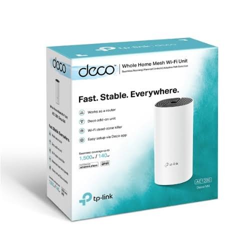 TP-Link Deco E4 AC1200 Dual-band Mesh Router (1 Pack)
